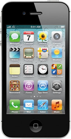Смартфон APPLE iPhone 4S 16GB Black - Ивантеевка