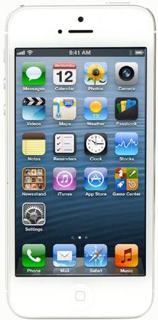 Смартфон Apple iPhone 5 32Gb White & Silver - Ивантеевка