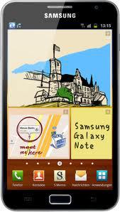 Смартфон Samsung Galaxy Note GT-N7000 Blue - Ивантеевка